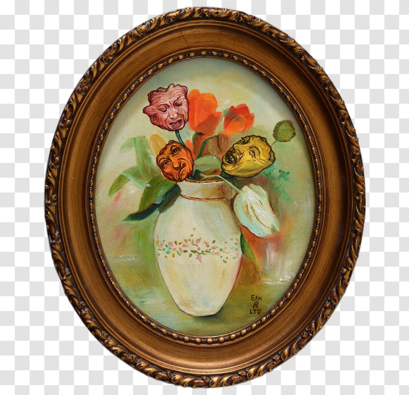 Still Life Oil Painting Picture Frames - Porcelain Transparent PNG