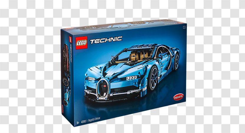LEGO Technic 42083 Bugatti Chiron - Vehicle - Lego Speed Champions Transparent PNG