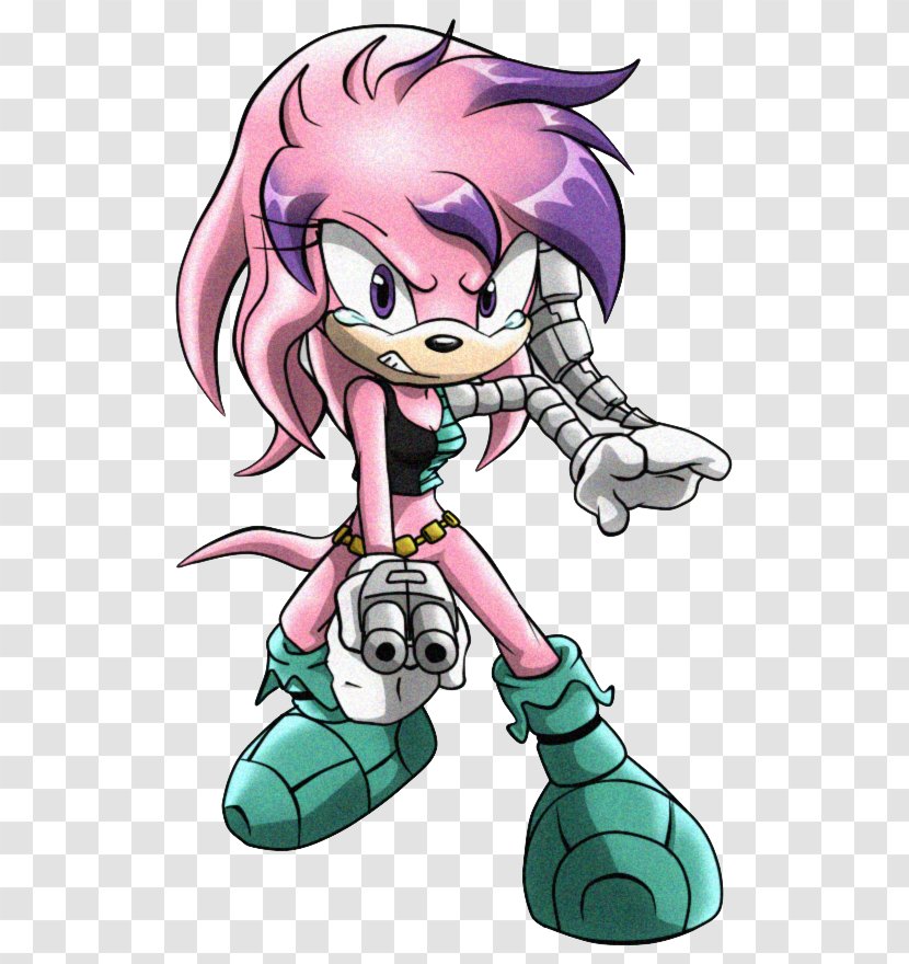 Knuckles The Echidna Sonic & Dash Tikal Amy Rose - Cartoon - Firearms Transparent PNG