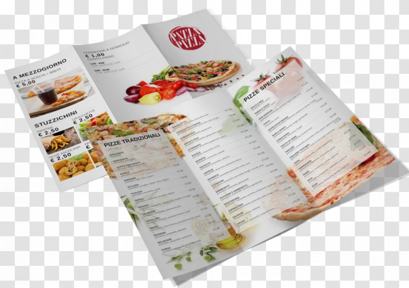 Bistro Pizzaria Menu Restaurant - Flyer Transparent PNG