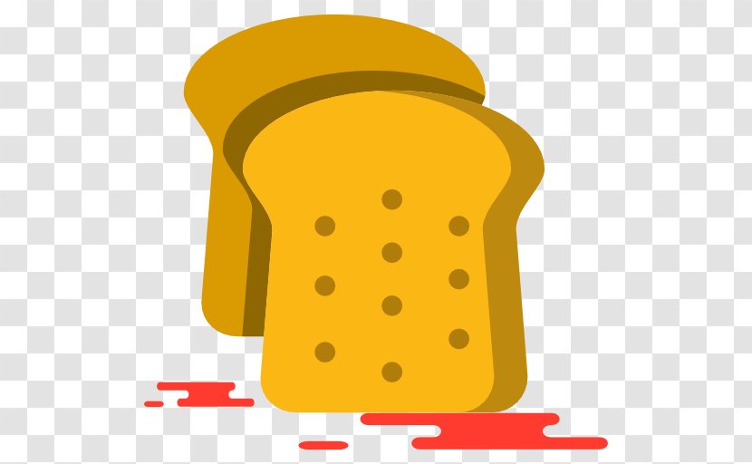 Toast Icon - Apple Image Format - Two Yellow Bread Transparent PNG
