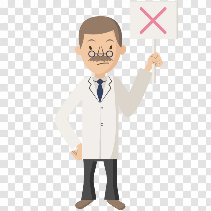 Physician Cartoon Stethoscope Professional - Flower - Lust Transparent PNG