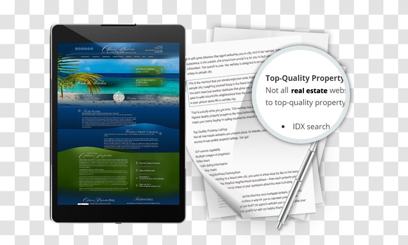 Web Content Development Information Website Writer - Paper - Real Estate Publicity Transparent PNG