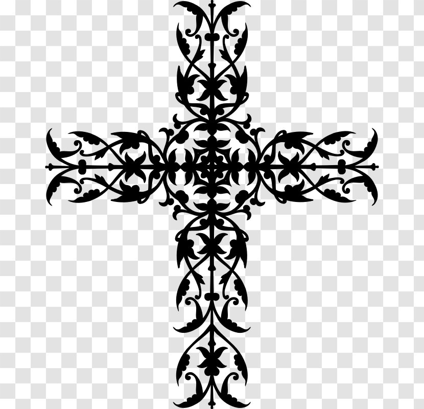 Christian Cross Calvary Jerusalem Celtic - Tattoo Transparent PNG