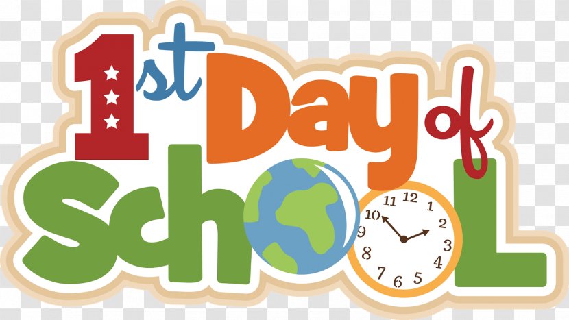First Day Of School Student Clip Art Transparent PNG