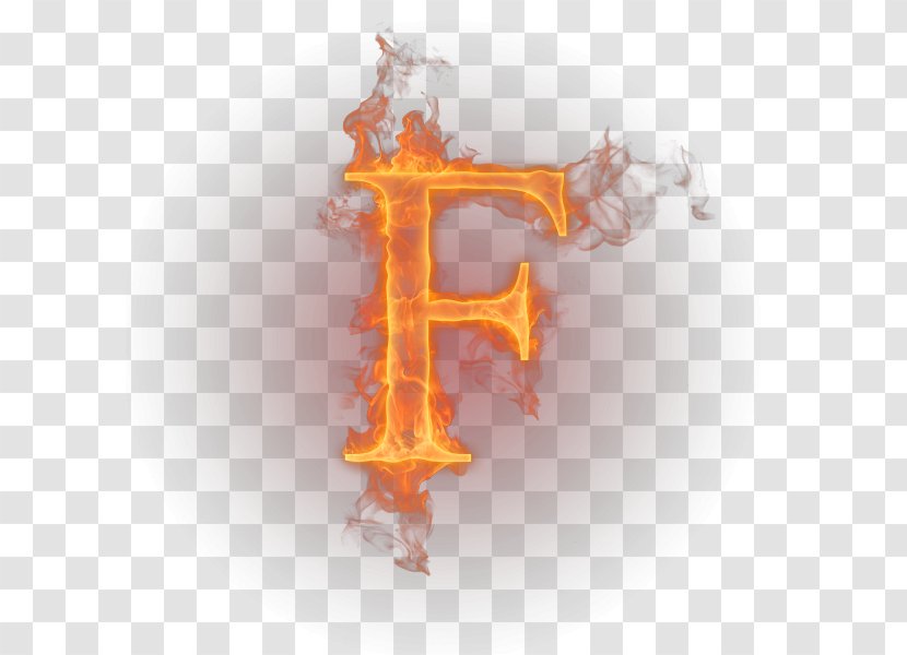 Letter Fire Flame English Alphabet Transparent PNG