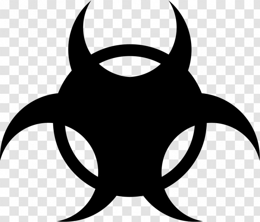 Clip Art - Hazard - Biohazard Icon Transparent PNG