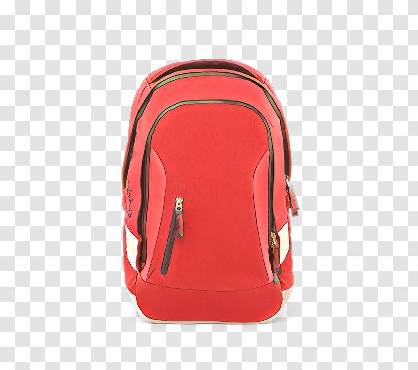 Backpack Cartoon - Luggage And Bags - Zipper Magenta Transparent PNG