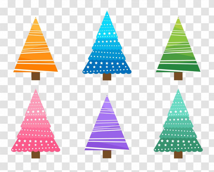 Christmas Tree Day Vector Graphics Ornament Santa Claus - Fir Transparent PNG