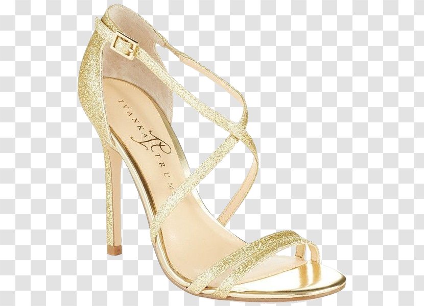 High-heeled Footwear Court Shoe Sandal - Silhouette - Ms. Gold High Heels Transparent PNG