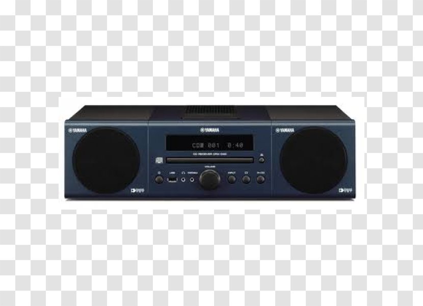 Yamaha Corporation MCR-40 Stereophonic Sound System Electronics - Tuner - 600 040 Transparent PNG