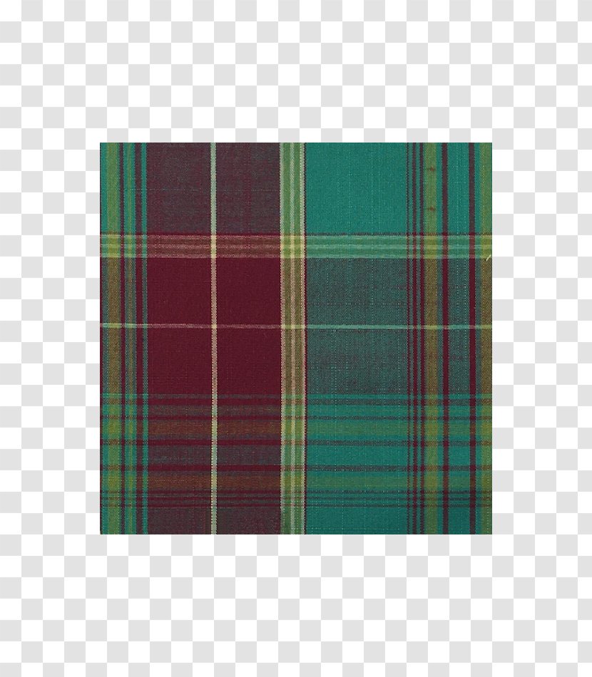 Tartan Green Textile Line Angle - Rectangle - Checkered Shirt Transparent PNG