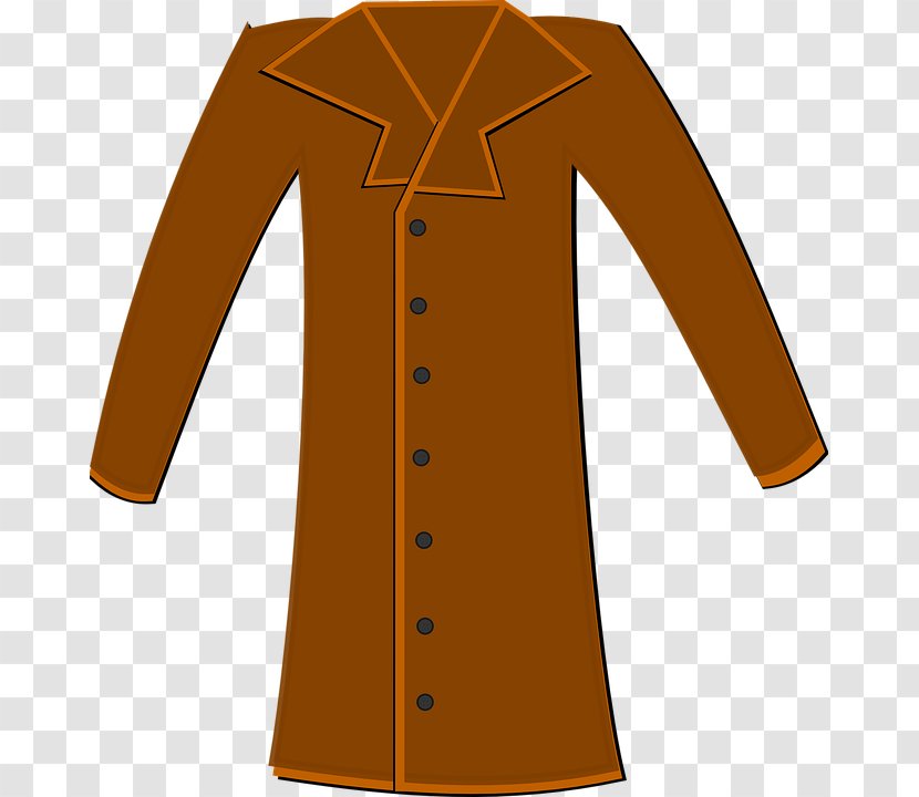 Trench Coat Jacket Clip Art - Lab Coats Transparent PNG