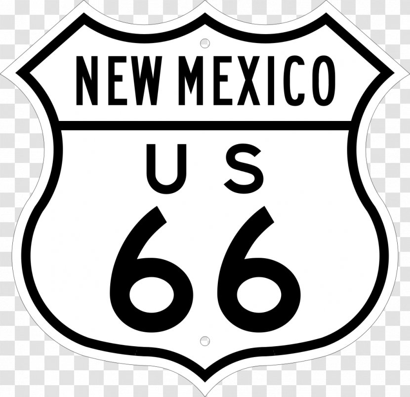 U.S. Route 66 In New Mexico 80 Interstate 40 Arizona - Text Transparent PNG