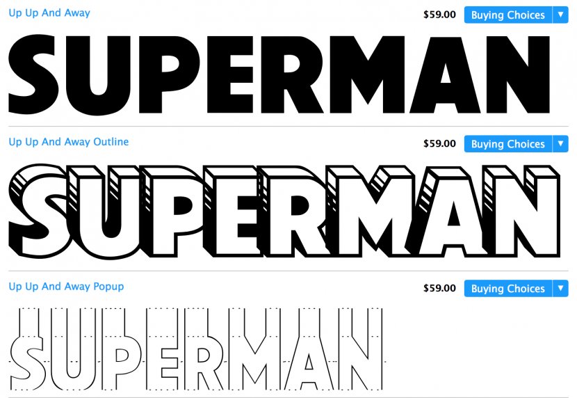 Superman Typeface Superhero Font - Blue - Generator Transparent PNG