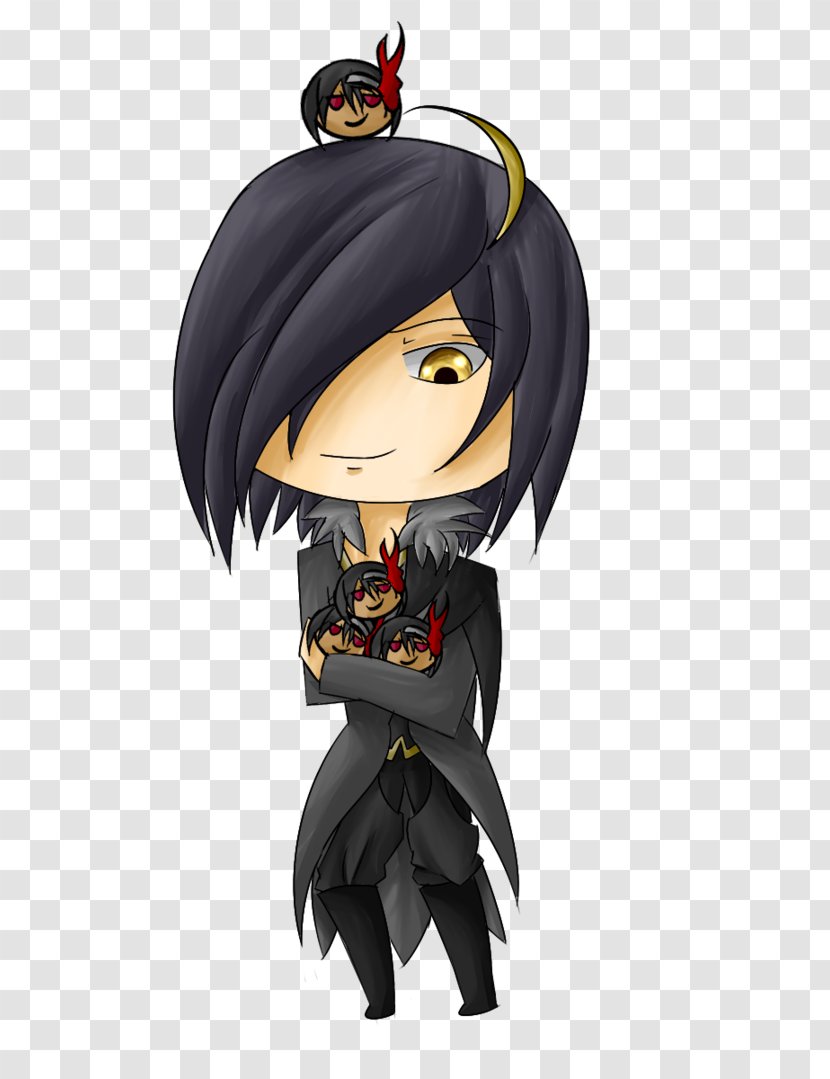 Black Hair Cartoon Brown Character - Heart - Mbc Sweet Buns Transparent PNG