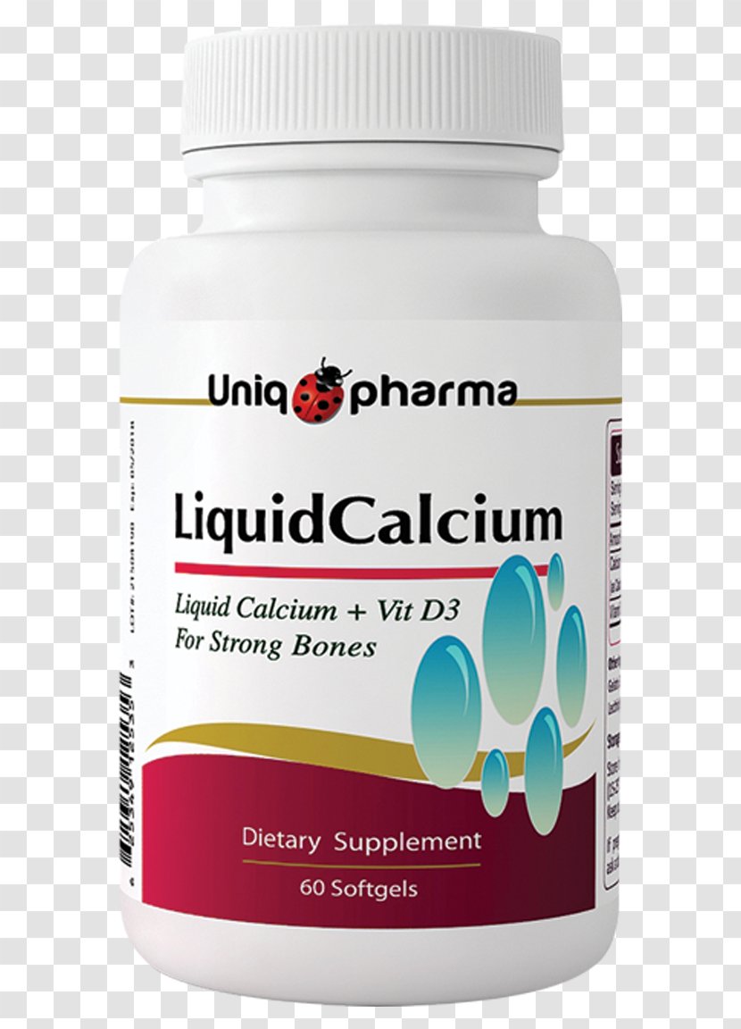 Dietary Supplement Calcium Bone Health Vitamin D - Tablet Transparent PNG