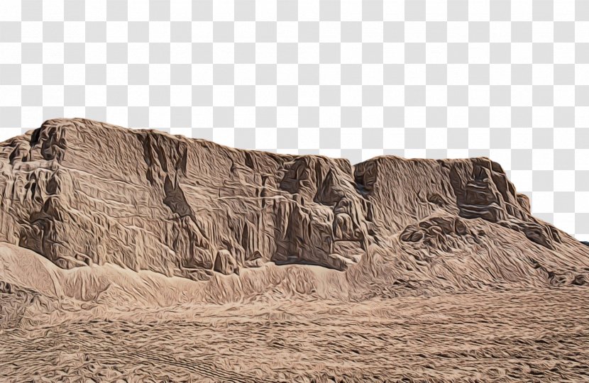 Badlands Rock Outcrop Mountainous Landforms Formation - Bedrock - Cliff Geological Phenomenon Transparent PNG