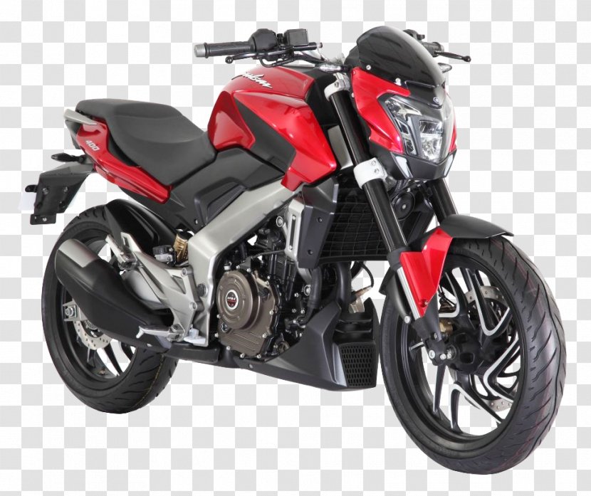 Bajaj Auto Expo Pulsar Motorcycle Car - Hardware - Red Bike Transparent PNG