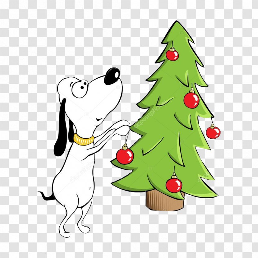 Christmas Tree Ornament Spruce Fir - Pet Transparent PNG