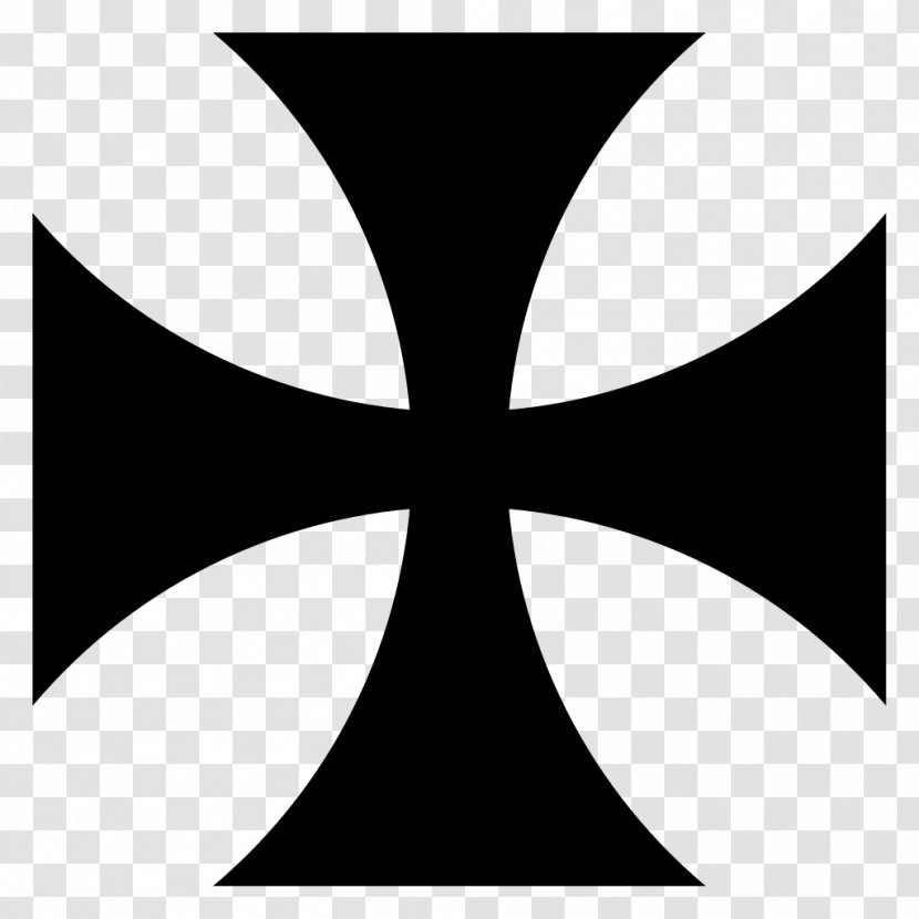 Iron Cross Maltese Symbol Clip Art - German Empire Transparent PNG