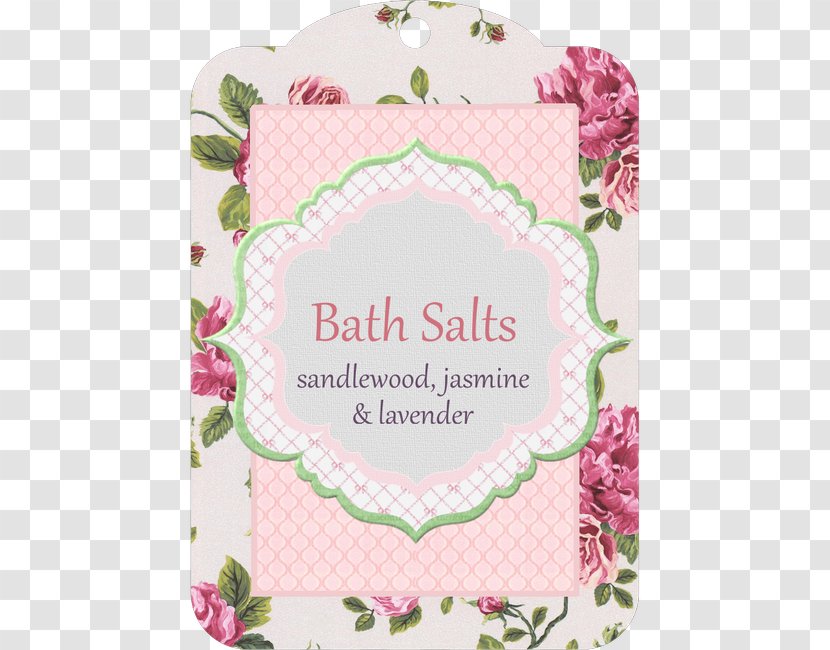 Label Cosmetics Floral Design DIY Bath & Body - Diy - Picture Frames Transparent PNG