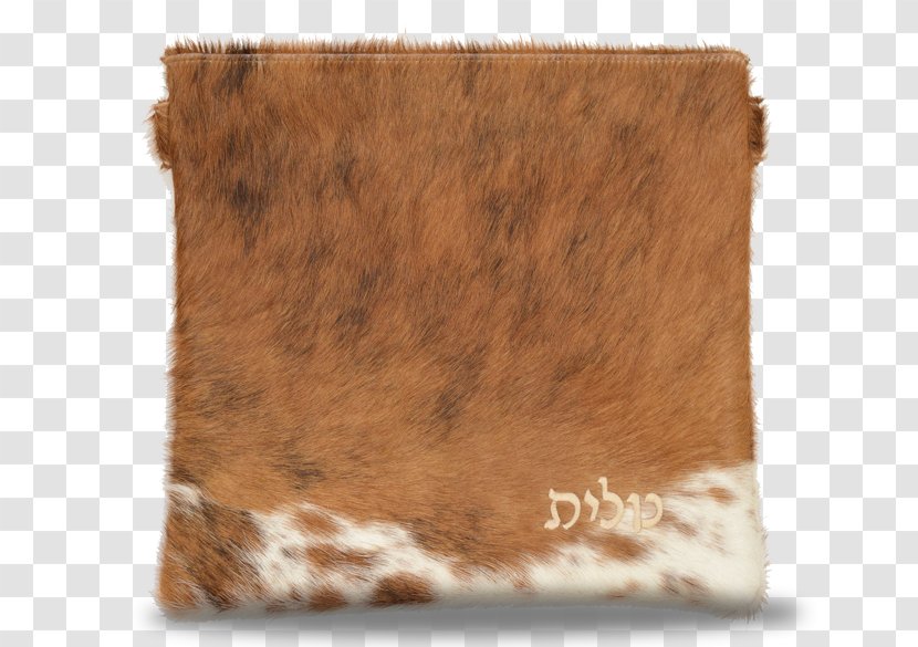 Fur Bag Cowhide Leather Tallit - White Transparent PNG