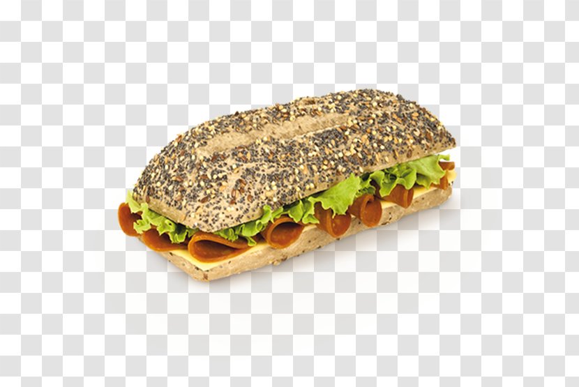 Ham And Cheese Sandwich Breakfast Bocadillo Submarine Fast Food - Vegan Transparent PNG