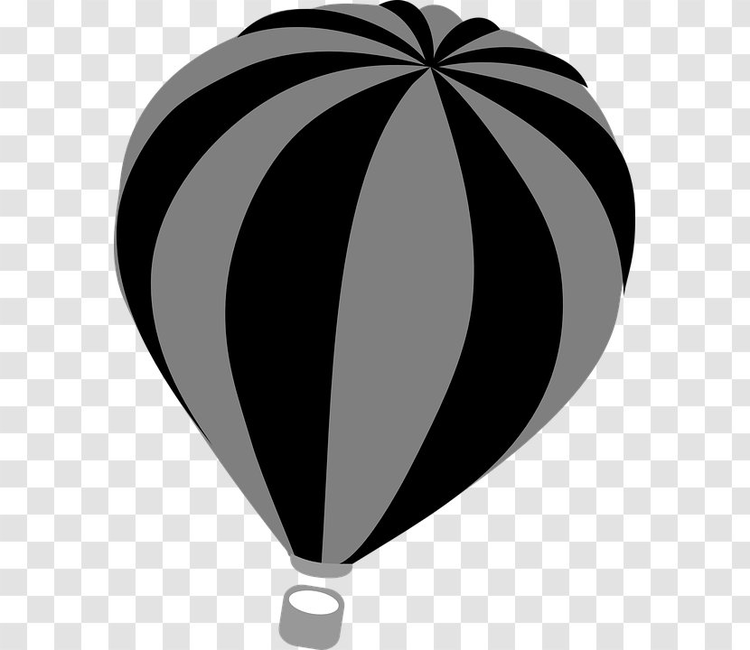 Hot Air Balloon Clip Art - Heart Transparent PNG