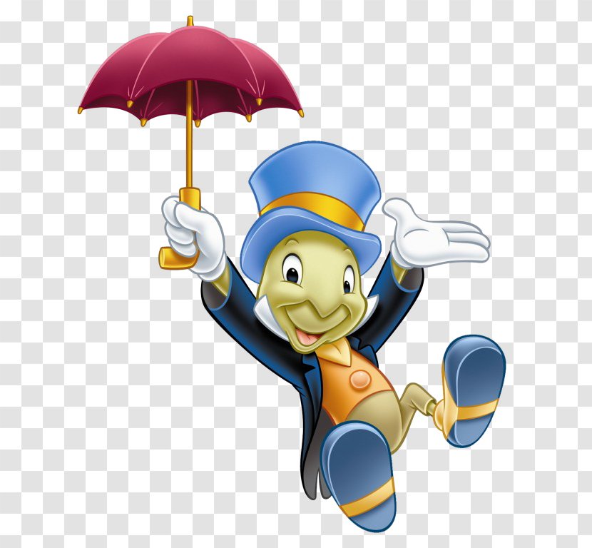 Jiminy Cricket The Talking Crickett Fairy With Turquoise Hair Candlewick - Walt Disney - Rg Transparent PNG