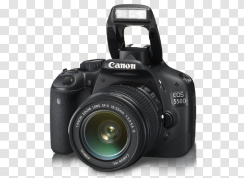 Canon EOS 550D 500D Digital SLR EF-S 18–55mm Lens - Eos 500d - T2i Transparent PNG