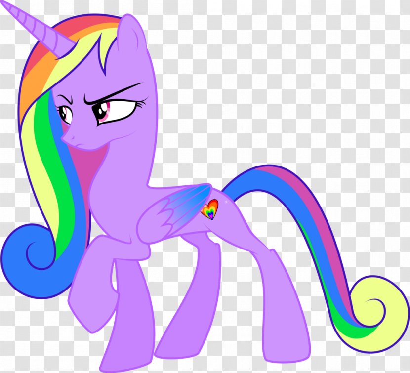 Rainbow Dash Horse Violet Purple - Silhouette - Amethyst Transparent PNG