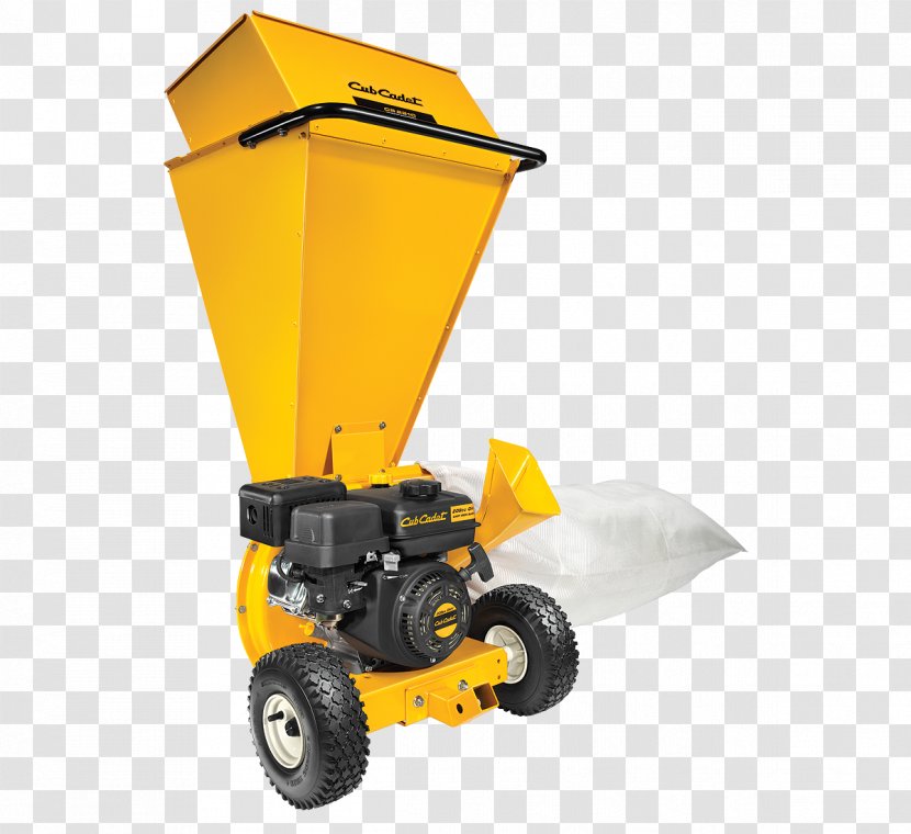 Paper Shredder Woodchipper Branch Cub Cadet Machine - Vehicle Transparent PNG