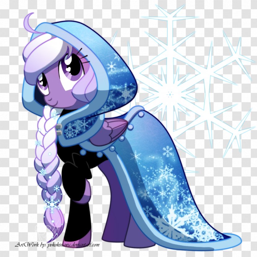 Elsa Pony Rarity Anna Pinkie Pie - Silhouette - Snowdrop Transparent PNG
