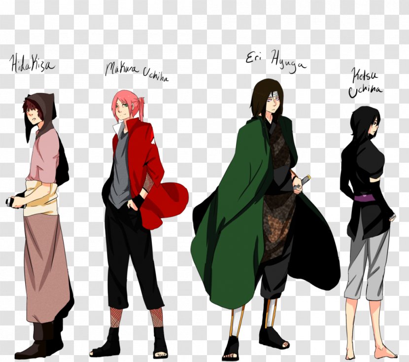 Human Behavior Cartoon Outerwear - Sarada Uchiha Transparent PNG