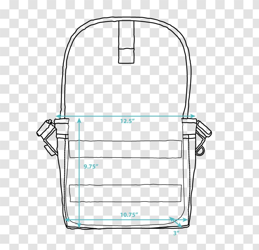 Drawing Line Point - Diagram - Cloth Bag Transparent PNG