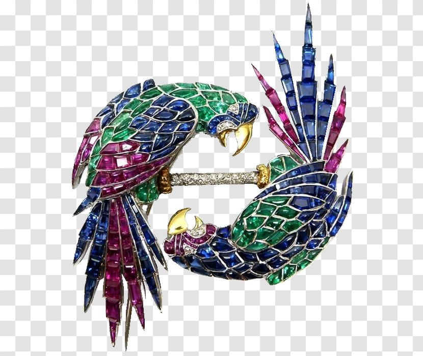 Bird Jewellery Sapphire Ruby Gemstone - Emerald Transparent PNG