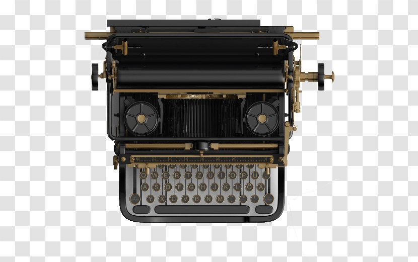 Typewriter Writing Publishing Paper - Office Supplies Transparent PNG