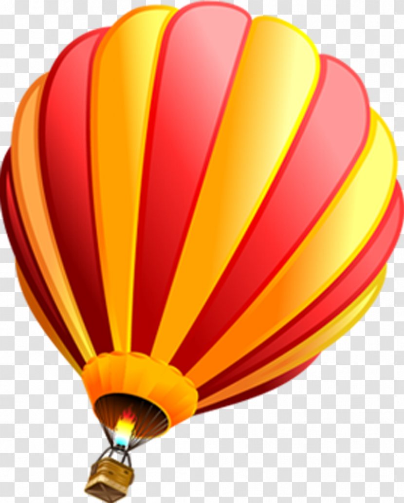 Hot Air Ballooning Red - Balloon Transparent PNG