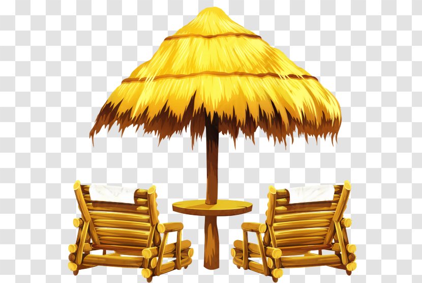 Clip Art Beach Umbrella Image - Eames Lounge Chair - Fashion Accessory Transparent PNG
