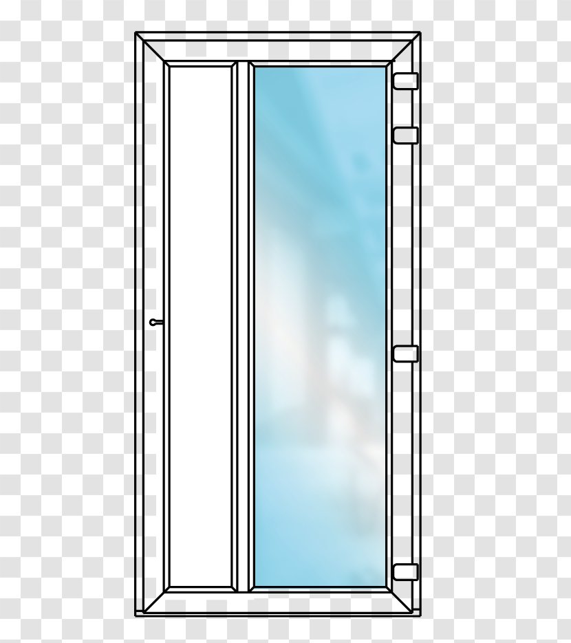 Window Door Vitre Glass Battant - Sash Transparent PNG