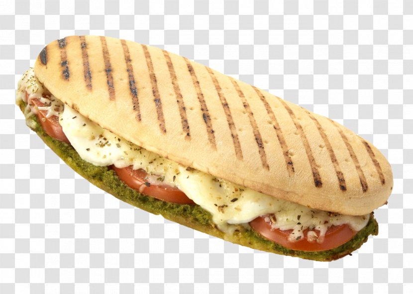 Hamburger Vegetable Sandwich Panini Breakfast - Pan Bagnat - Image Transparent PNG