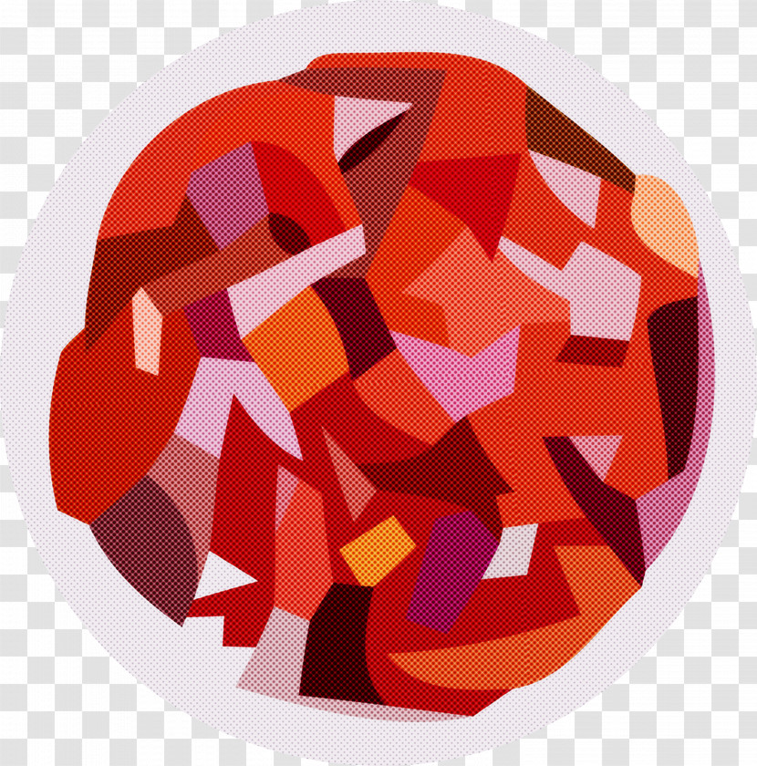 Circle Red Meter Font Pattern Transparent PNG