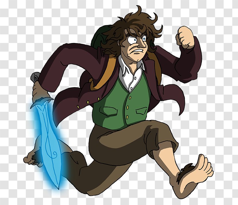 Bilbo Baggins Chased By Dragons The Hobbit Orc - Tree Transparent PNG
