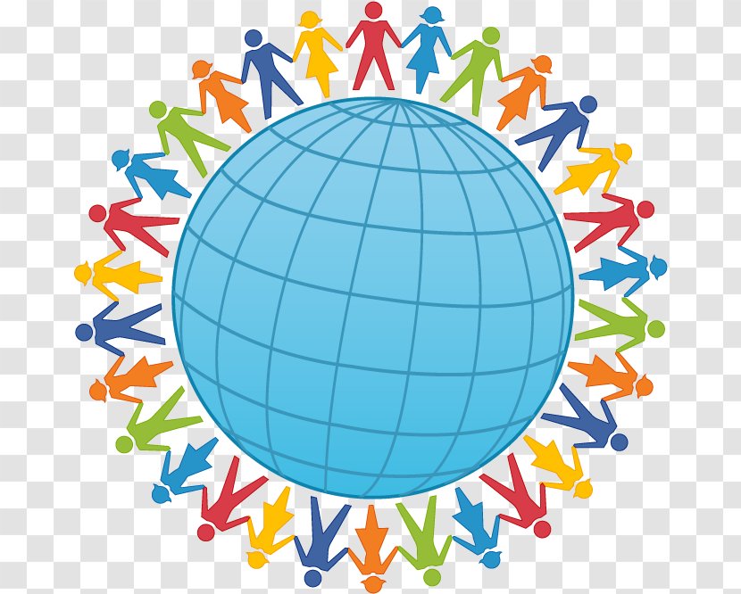 World United States Homo Sapiens Clip Art - Vector People Holding Hands On The Earth Transparent PNG