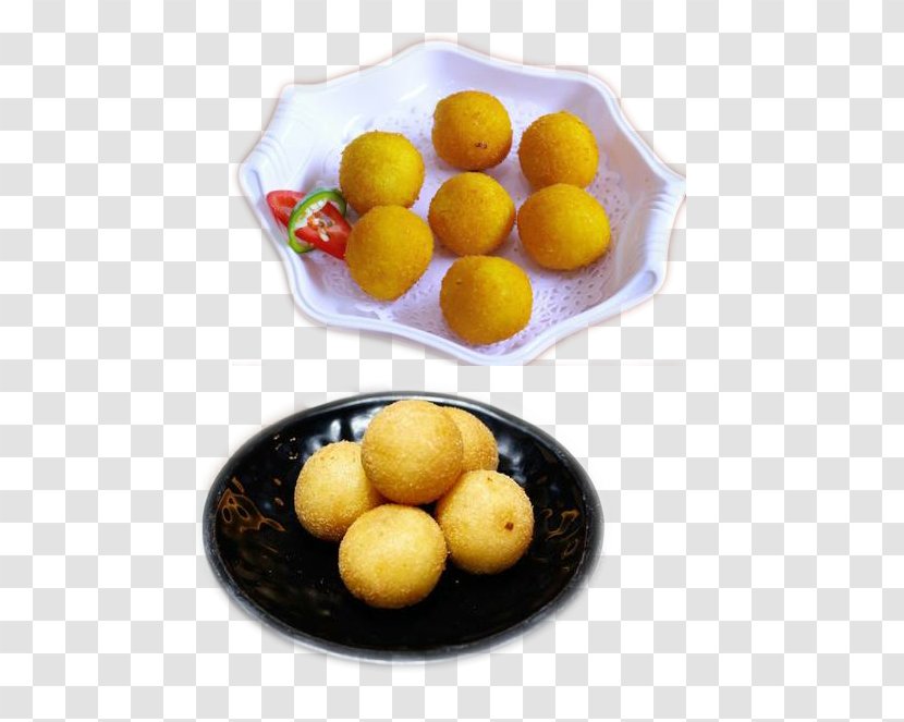 Meatball Fish Ball Fried Sweet Potato Croquette Arancini - Balls Transparent PNG