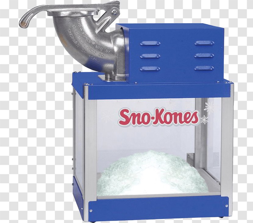 Snow Cone Shave Ice Cream Gold Medal Machine Transparent PNG