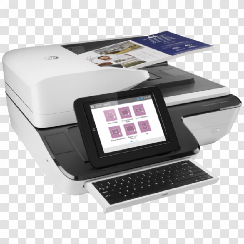 Hewlett-Packard Image Scanner HP Scanjet Enterprise Flow N9120 Fn2 Document Multi-function Printer - Multifunction - Hewlett-packard Transparent PNG