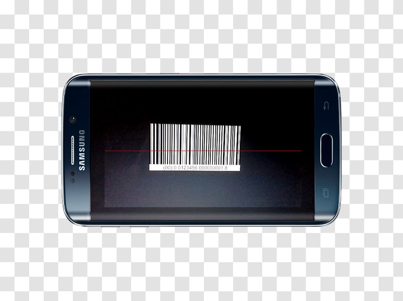 Smartphone Samsung Galaxy S6 Edge Screen Protectors High-definition Video - Electronics - Barcode Reader Transparent PNG