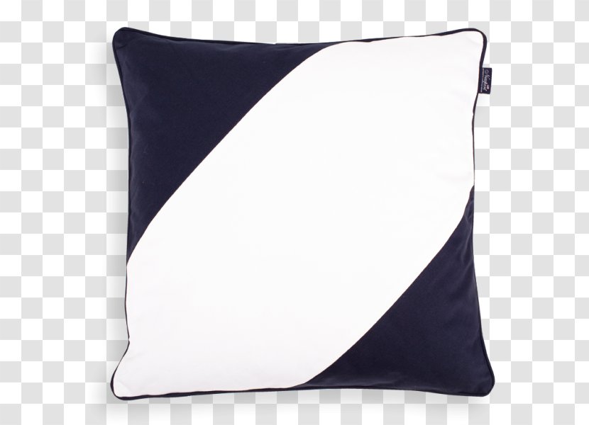 Throw Pillows Cushion Newport White - Wool - Diagonal Stripes Transparent PNG